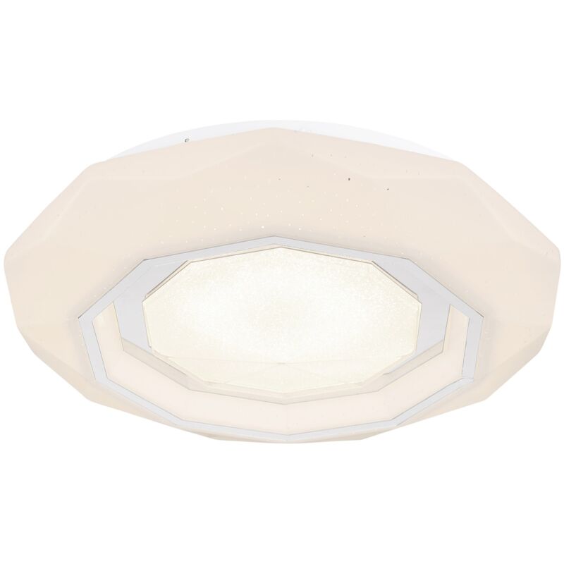 foto del prodotto globo plafoniera hokki bianco 24w