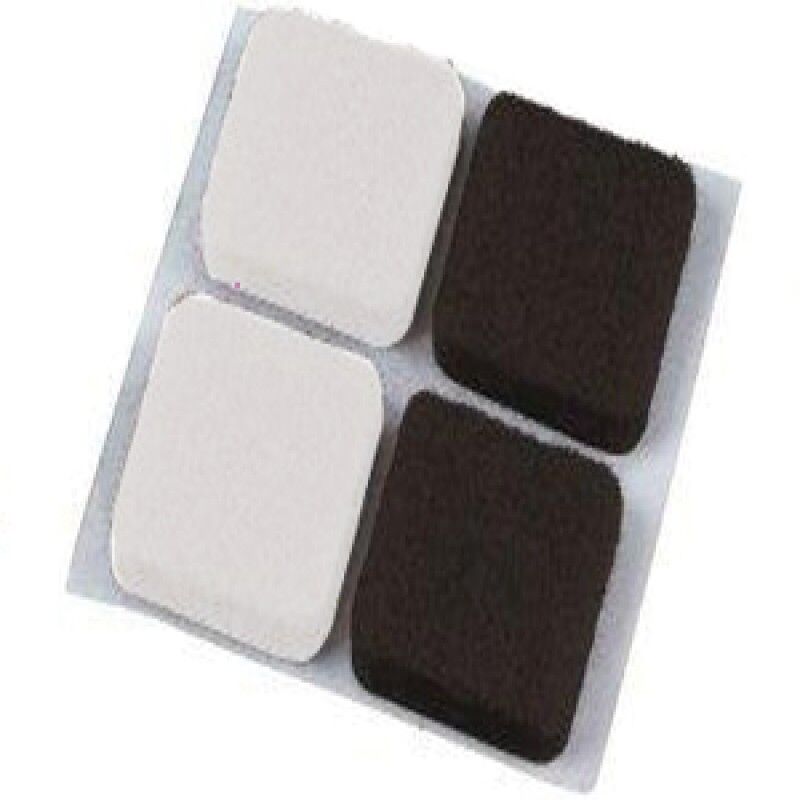 foto del prodotto feltrino adesivo rettang. marrone 50x100mm maurer cf. blister 1pz
