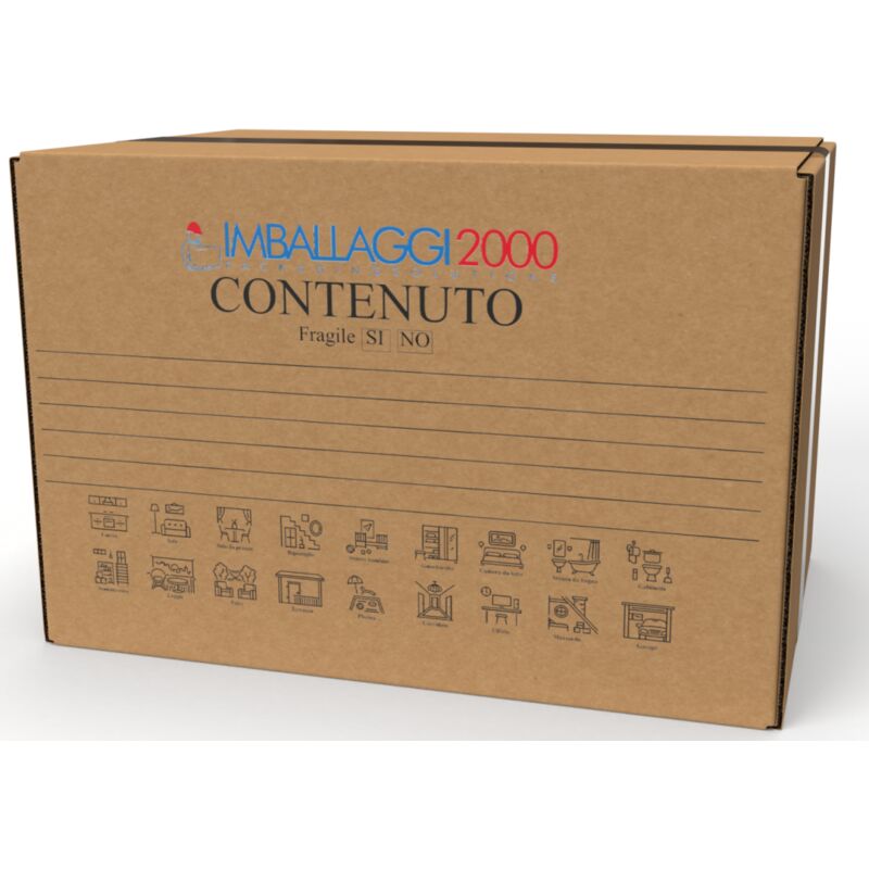 foto del prodotto imballaggi 2000 30 scatoloni da trasloco 30x30x30 cm scatola di cartone imballaggi per spedizione e trasloco resistenza rinforzata 30 pezzi