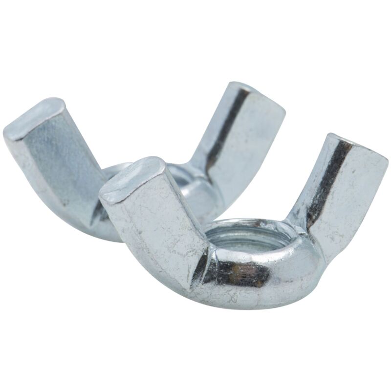 foto del prodotto dado a orecchie zincato viswood 6mm lotto di 4 dadi 