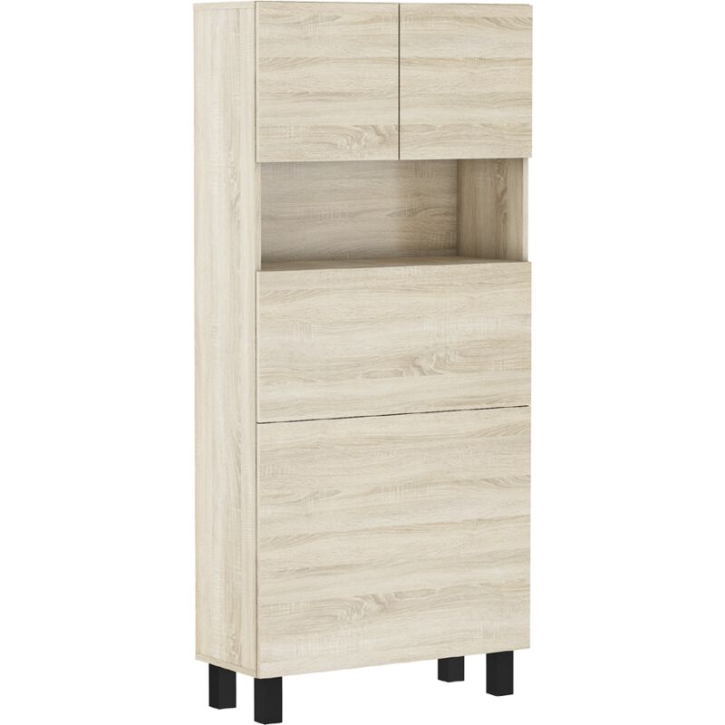 foto del prodotto bim furniture homi scrivania pieghevole in rovere sonoma