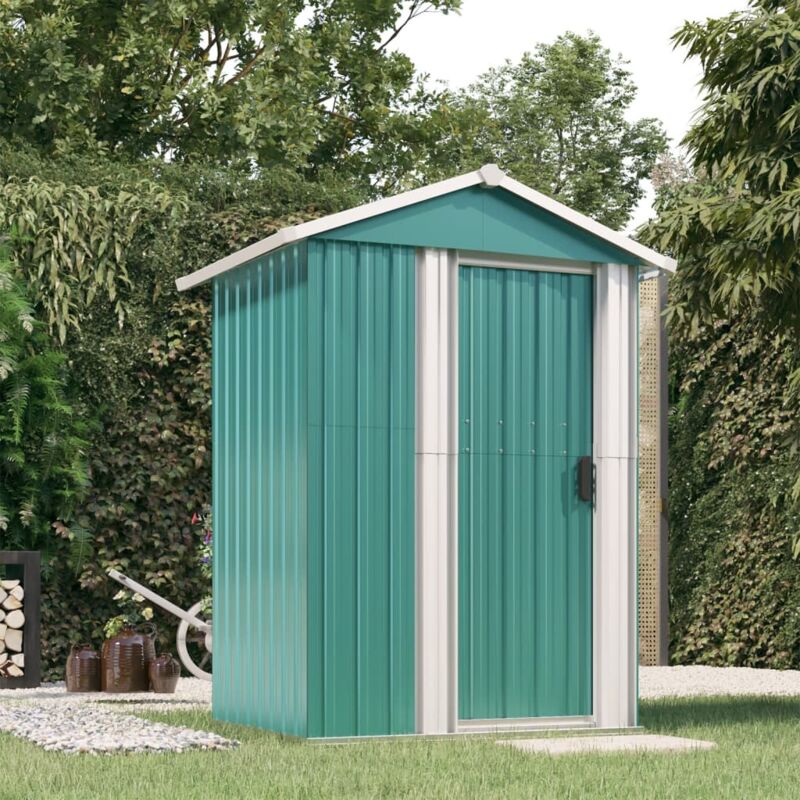 foto del prodotto furniture limited capanno da giardino verde 126x97,5x177 cm