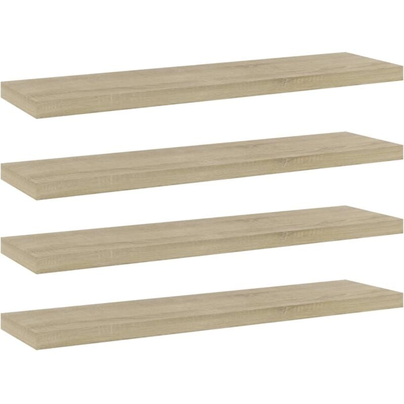 foto del prodotto furniture limited ripiani per libreria 4pz rovere sonoma