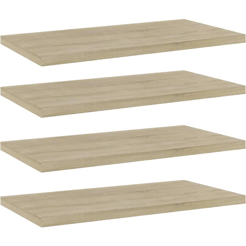 foto del prodotto furniture limited ripiani per libreria 4pz rovere sonoma