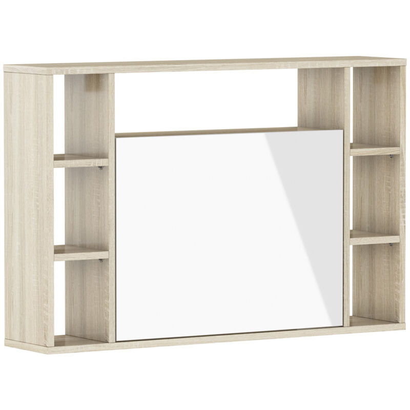 foto del prodotto bim furniture scrivania muse rovere sonoma bianco lucido
