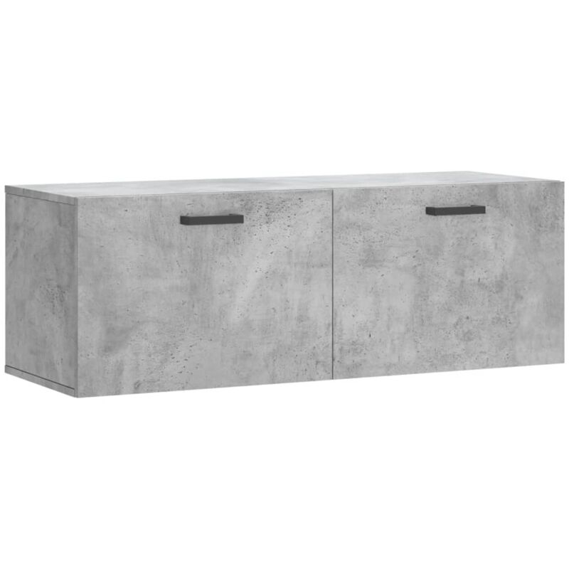 foto del prodotto mobile a parete grigio cemento 100x36,5x35 cm legno multistrato vidaxl