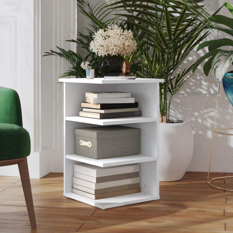 foto del prodotto furniture limited credenza bianca 35x35x55 cm in legno