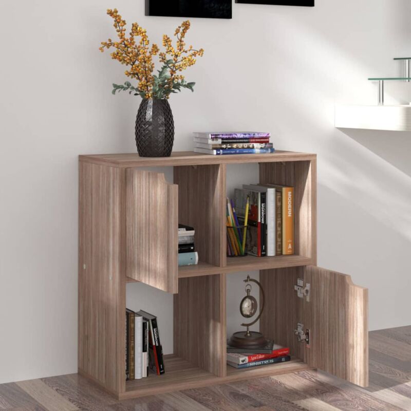 foto del prodotto furniture limited libreria grigio rovere sonoma 60x27,5x59,5cm