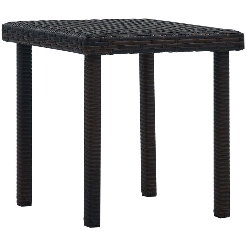 foto del prodotto furniture limited tavolino da t da giardino marrone 40x40x40