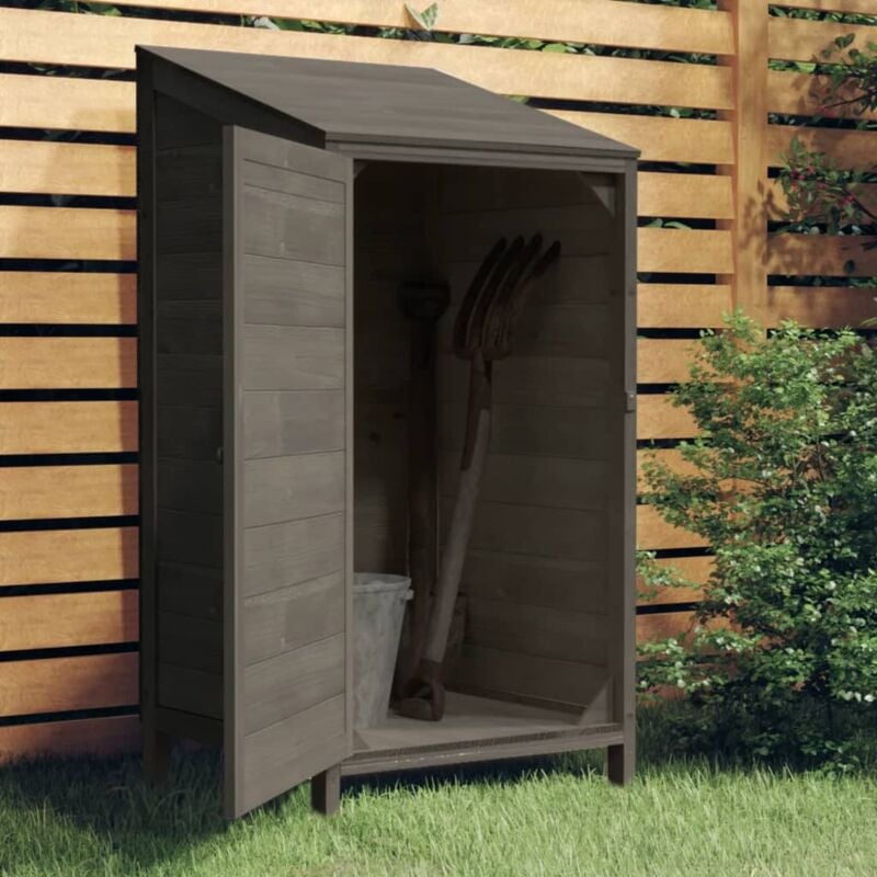 foto del prodotto furniture limited capanno da giardino antracite 55x52x112 cm