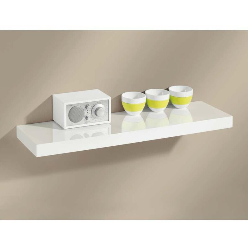 foto del prodotto mensola little fat boy bianco brillante 250 x 570 x 50 mm
