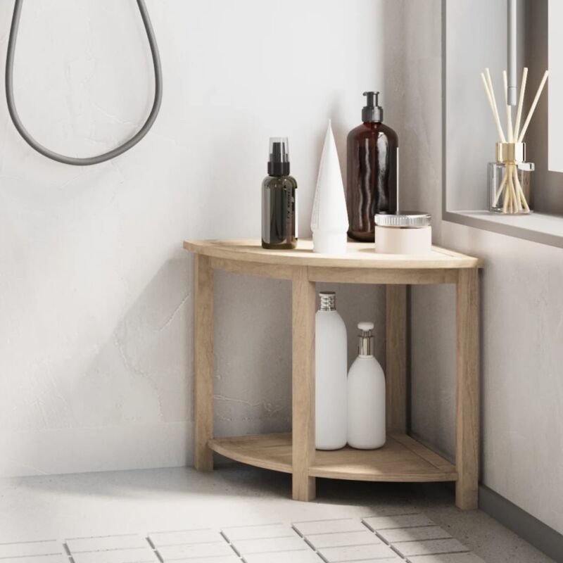 foto del prodotto furniture limited tavolino da bagno 45x45x45 cm in legno