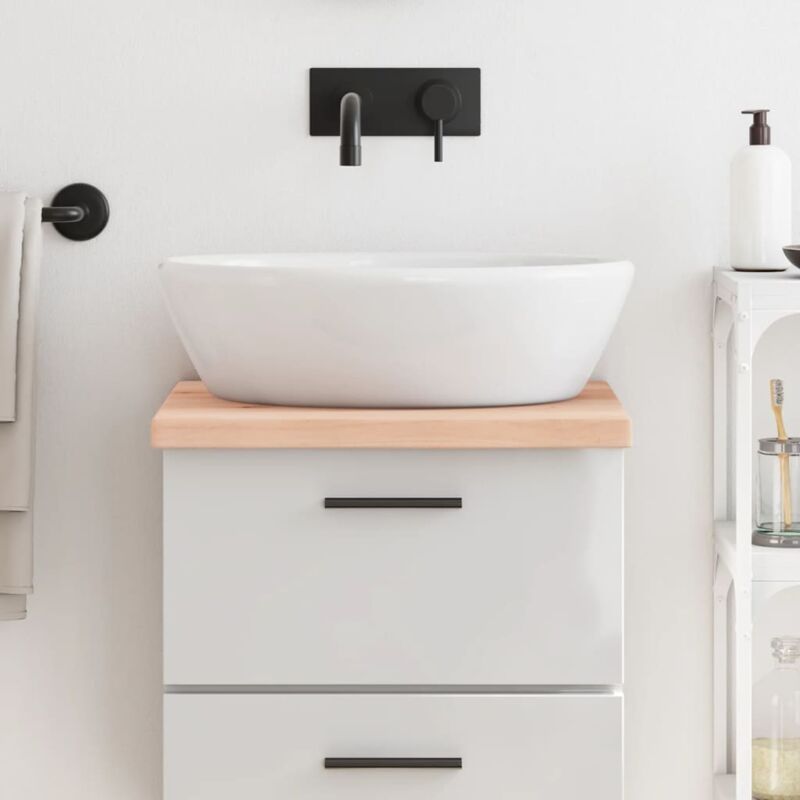 foto del prodotto furniture limited piano bagno 40x50x 2 4 cm in legno massello