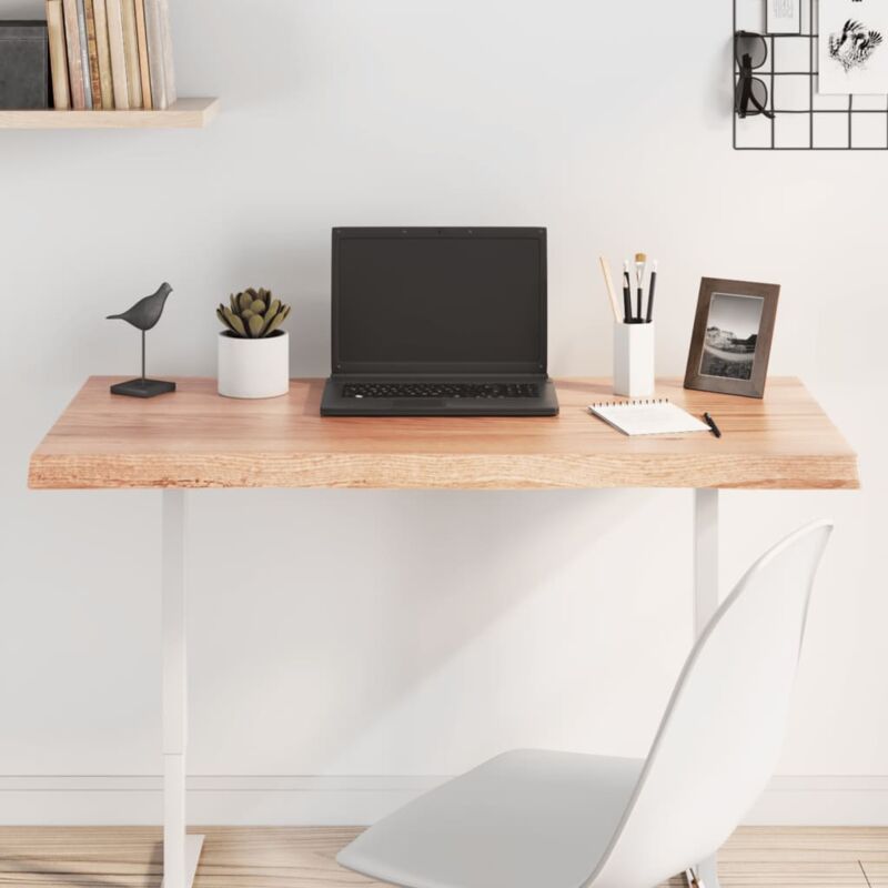 foto del prodotto furniture limited piano tavolo marrone chiaro 100x40x 2 4 cm