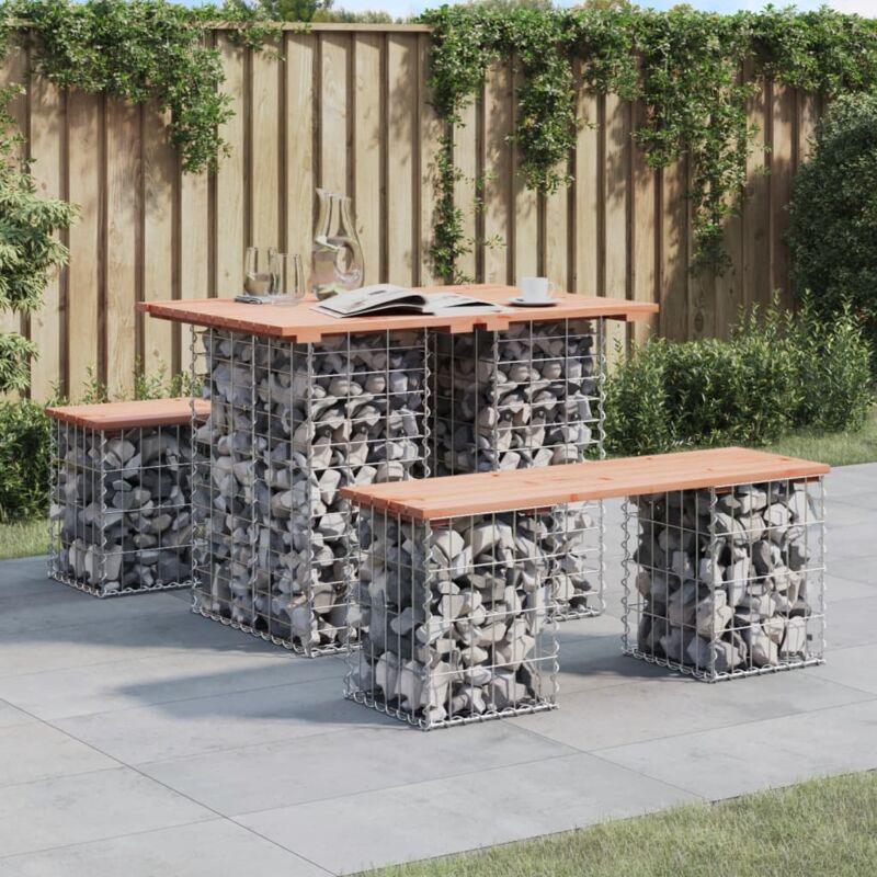 foto del prodotto vidaxl furniture limited panca da giardino design gabbione 100x70x72