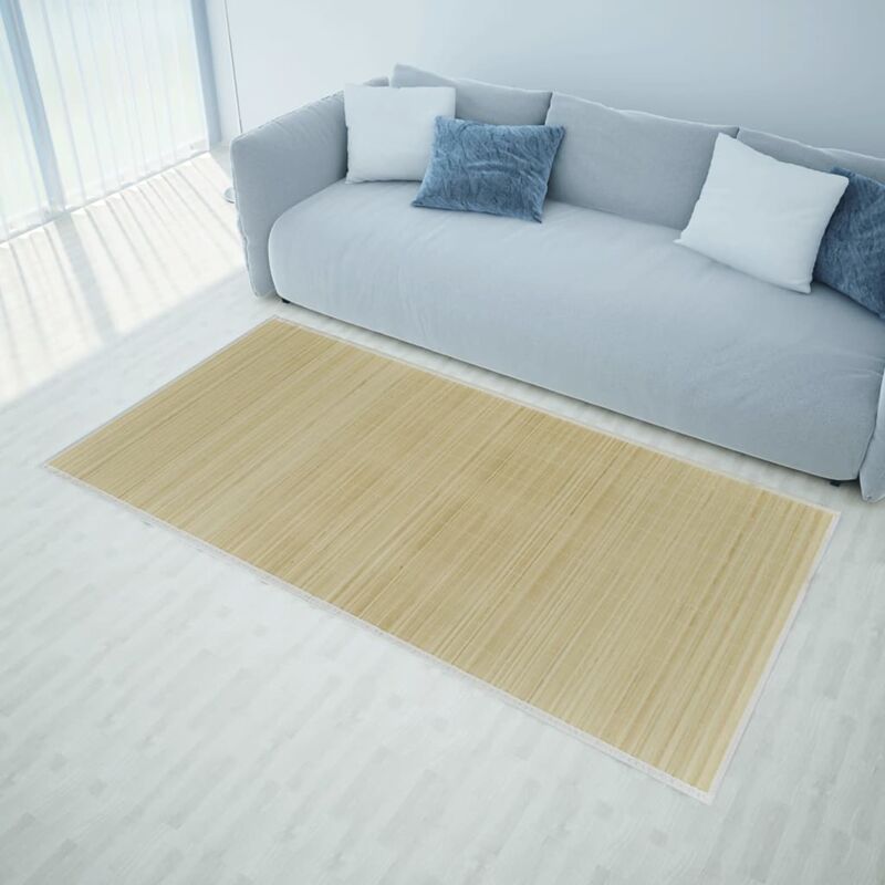 foto del prodotto furniture limited tappeto rettangolare in bamb naturale 150 x