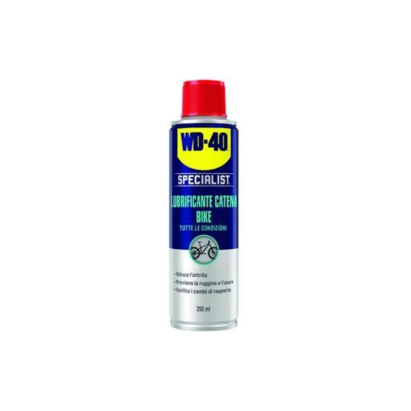 foto del prodotto cml wd 40 specialist bike spray lubrificante catena p tutte le condizioni 250 ml