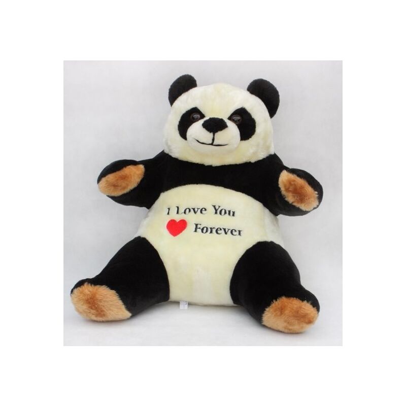 foto del prodotto viking choice peluche peluche panda gigante ti amo per sempre 55 cm