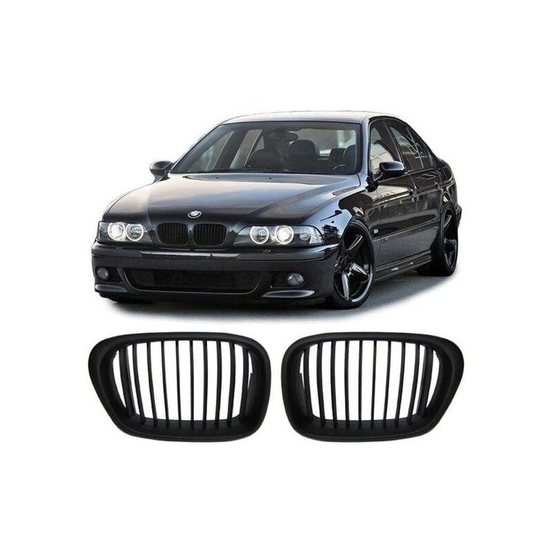 foto del prodotto griglia renale sportiva nera opaca bmw serie 5 e39 95 03