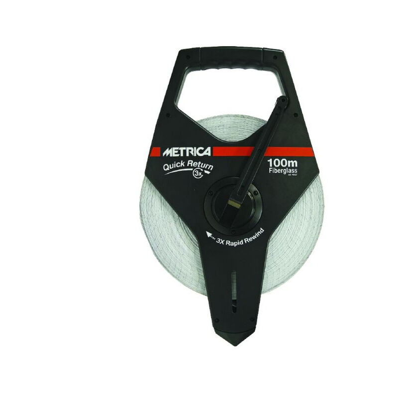 foto del prodotto metrica fibra lunga a ritorno rapido misura 100m x 13mm 40027