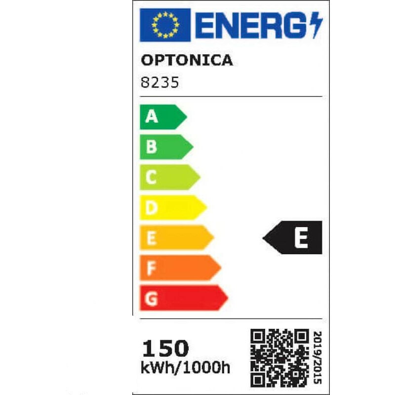 foto del prodotto optonica ip65 impermeabile 150w led giorno bianco 6000k