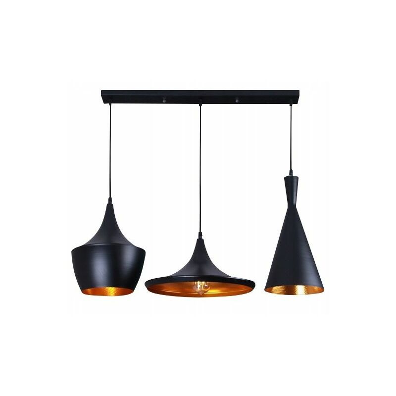 immagine 0 del prodotto toolight lampada a sospensione costa set cp nera e27