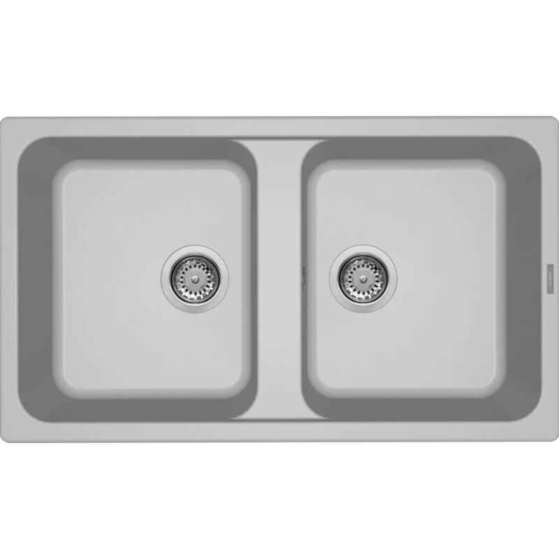 foto del prodotto lav. life 450 86x50 2 vasche aluminium 79