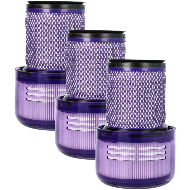 immagine 0 del prodotto vhbw 3x filtro compatibile con dyson v12 slim, v12, v12 detect slim, v12 detect slim absolute aspirapolvere filtro hepa