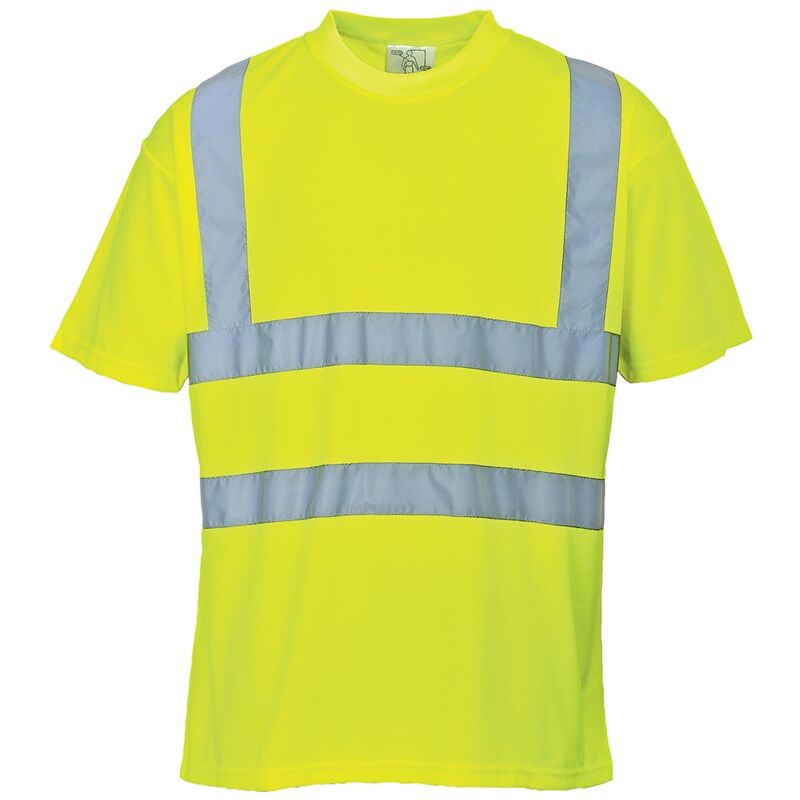 foto del prodotto t shirt alta visibilita gialla giallo 2xl
