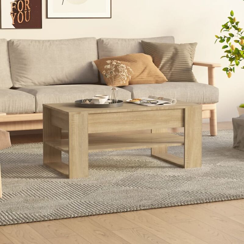 foto del prodotto torana furniture limited tavolino da salotto rovere sonoma 102x55x45cm