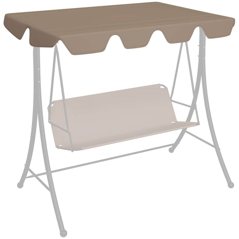 foto del prodotto furniture limited baldacchino per dondolo giardino tortora