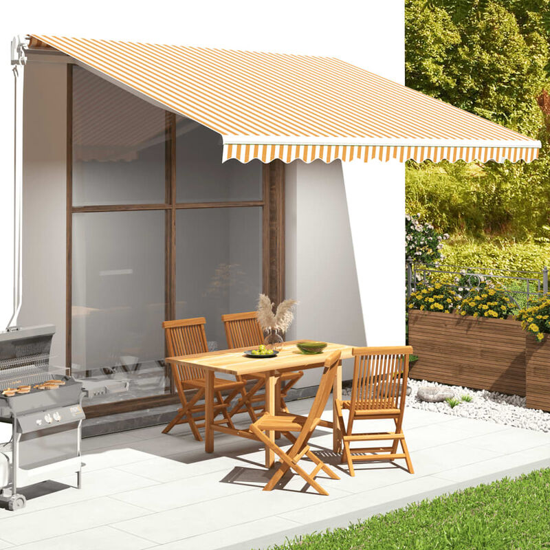 foto del prodotto furniture limited tessuto di ricambio per tenda da sole giallo