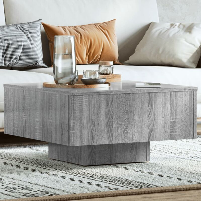 foto del prodotto tavolino salotto,tavolino da caff ,tavolino basso grigio sonoma 60x60x31,5 cm legno multistrato asfv993610 bonnevie