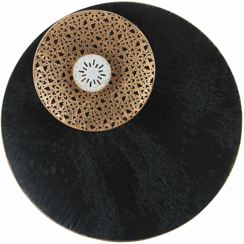 foto del prodotto beliani decorazione da parete nero, oro, bianco rubidium