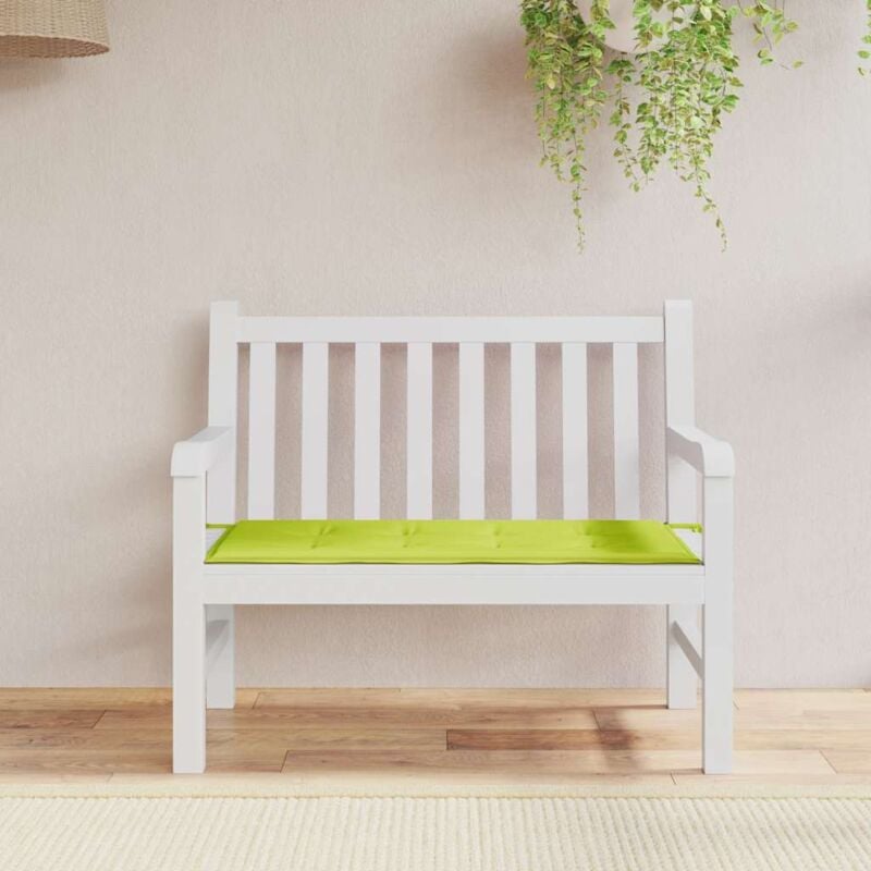 foto del prodotto furniture limited cuscino per panca verde brillante 120x50x4 cm