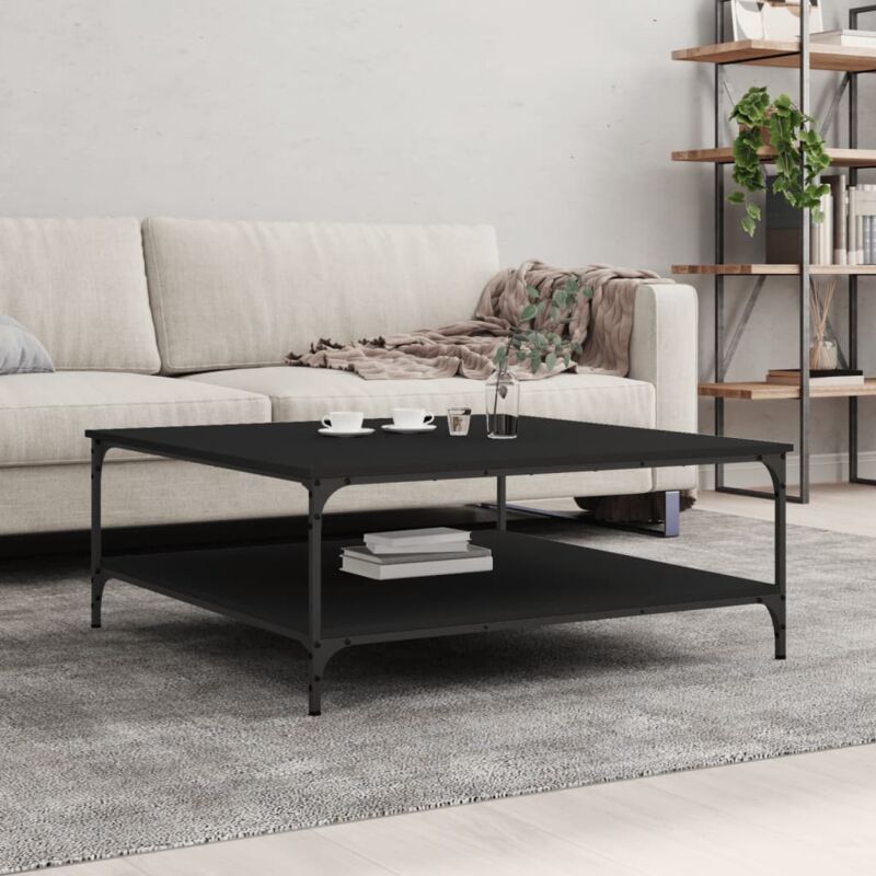 foto del prodotto vidaxl furniture limited tavolino da salotto nero 100x100x40 cm in