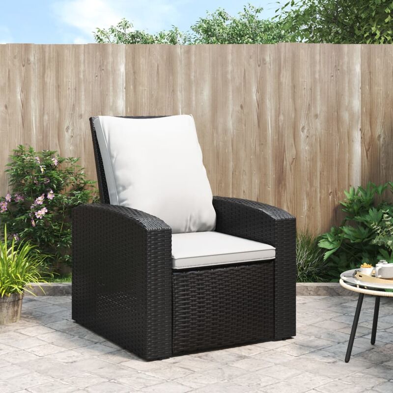 foto del prodotto vidaxl furniture limited poltrona reclinabile da giardino con cuscini