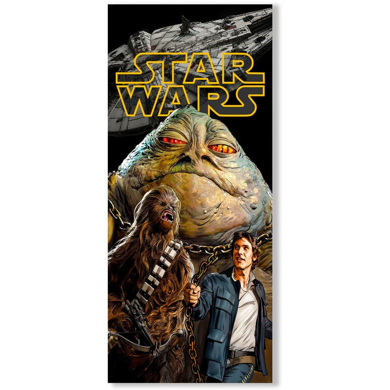 foto del prodotto rivestimento adesivo per porte interne star wars misura 75x215 cm