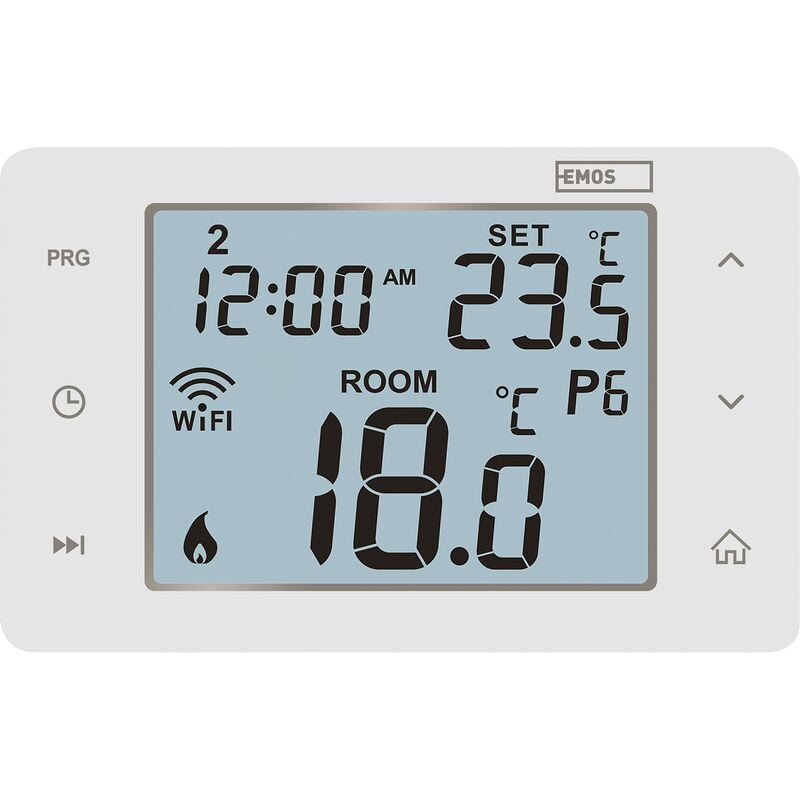 immagine 0 del prodotto gosmart termostato per ambiente wifi con app, termostato intelligente programmabile, compatibile con tuya, alexa, google assistant, differenziale