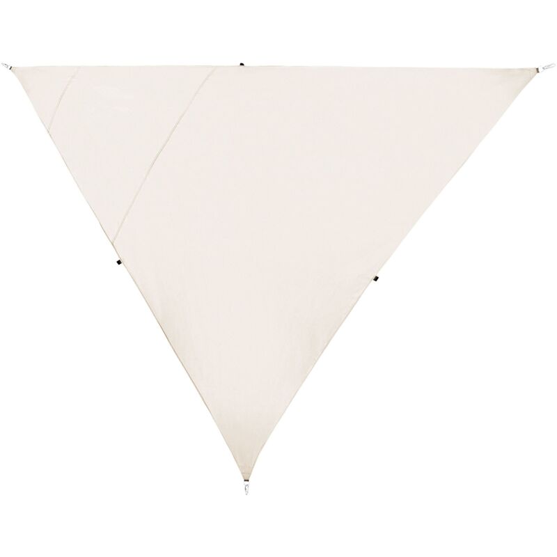 foto del prodotto tenda da sole triangolare per esterno beige 300 x 300 x 300 cm lukka