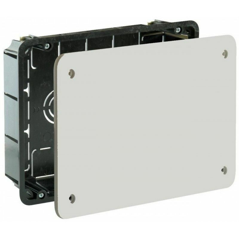 foto del prodotto scatola di connessione da incasso in tramezzo vuoto 164x106mm vite 16 ingressi tubo diametro 25 solera 5363