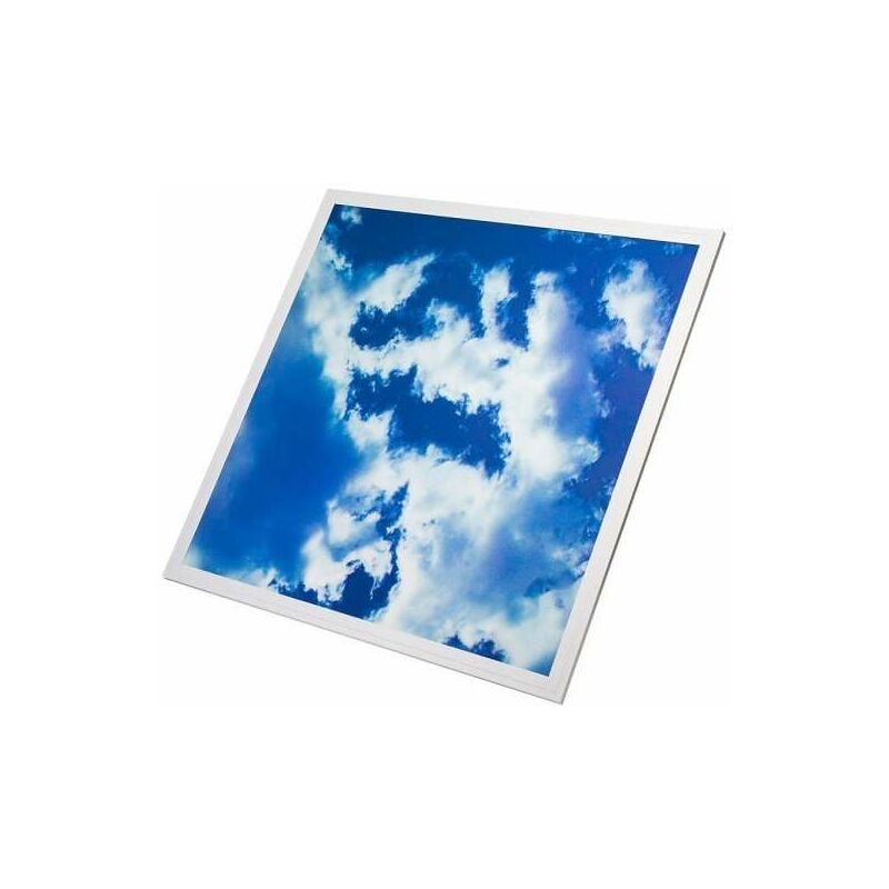 foto del prodotto lotto di 4 pannelli 3d led sky 45w 60x60cm bianco giorno 6000k 3200lm