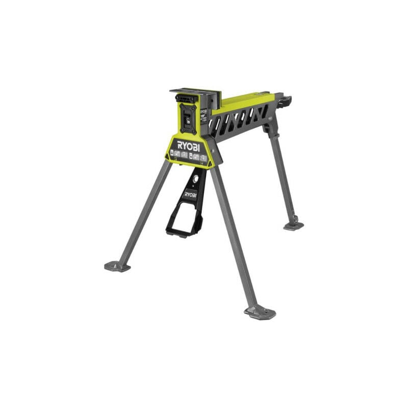 foto del prodotto banco da lavoro pieghevole e inclinabile ryobi carico 250 kg rstsj150