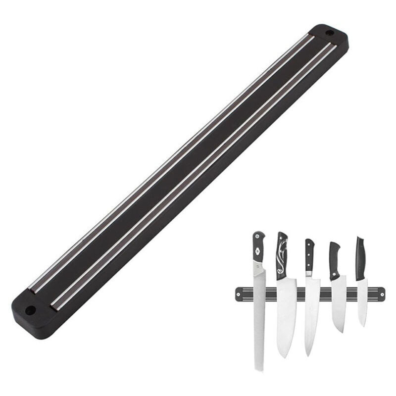 foto del prodotto ayyqh barra magnetica magnetica per coltelli da parete per riporre utensili da cucina per garage portacoltelli magnetico da parete loy