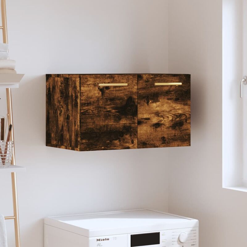 foto del prodotto vidaxl furniture limited mobile a parete rovere fumo 60x36,5x35 cm in