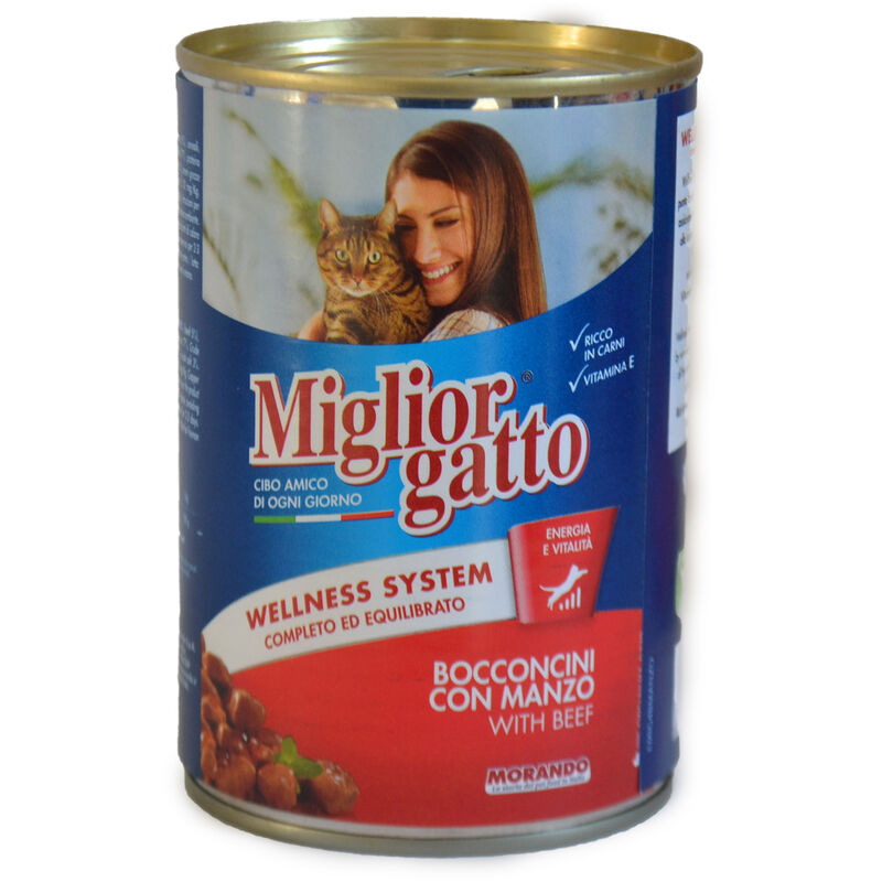 foto del prodotto bocconcini gatto manzo g.405