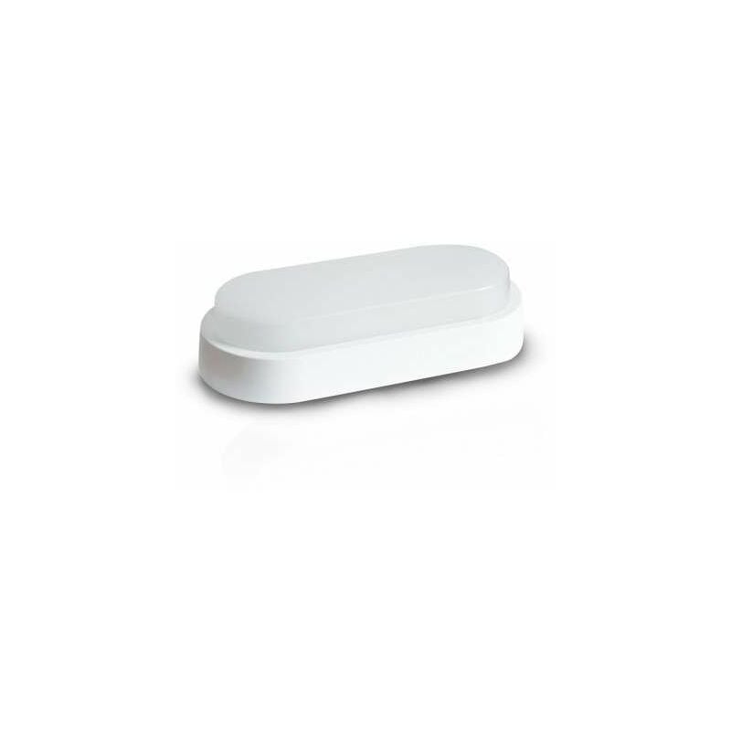 foto del prodotto led plafoniera ac220 240v 12w 1200 110w 120 ip65 ik10 230x105mm bianco naturale 4000k