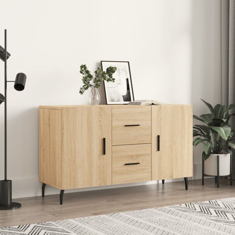 foto del prodotto vidaxl credenza rovere sonoma 100x36x60 cm in legno multistrato