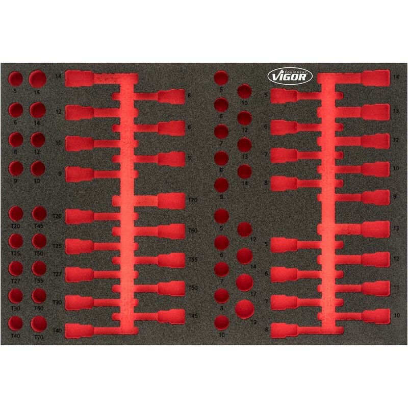 immagine 0 del prodotto vigor soft foam insert empty v4752