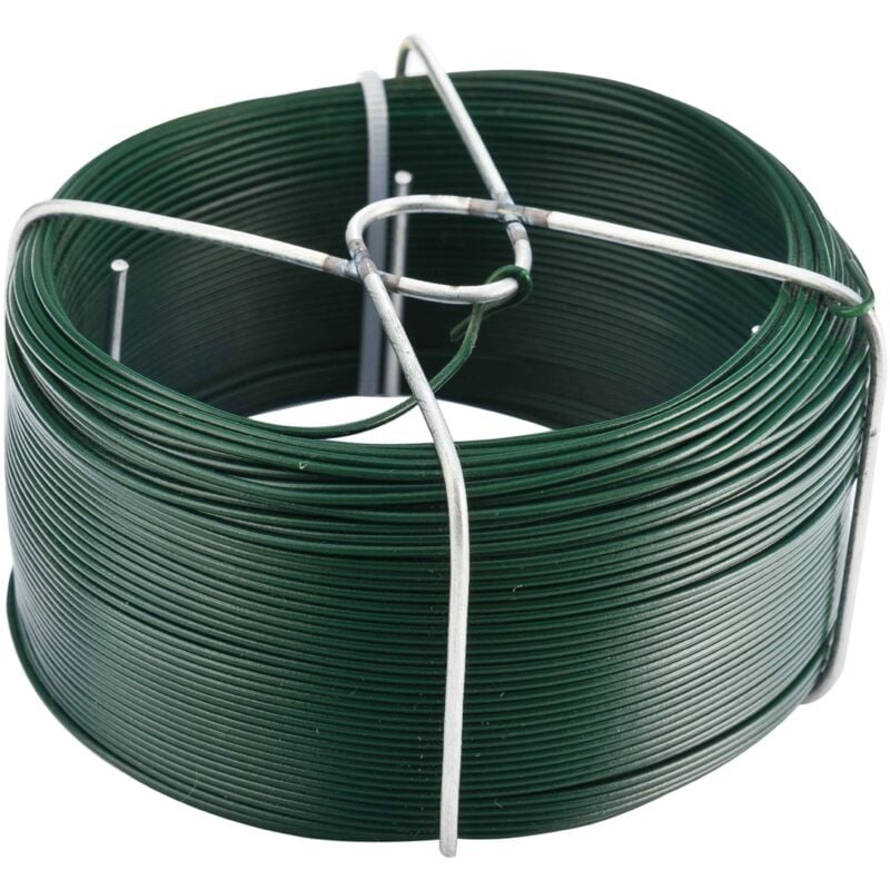 foto del prodotto filo di ferro plastificato 50m